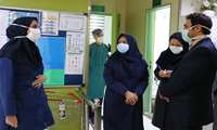 بازدید معاون درمان جدید دانشگاه از بیمارستان شهدای گمنام